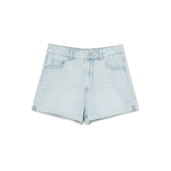 Cropp Cropp - Дънкови къси панталони - бледосиньо