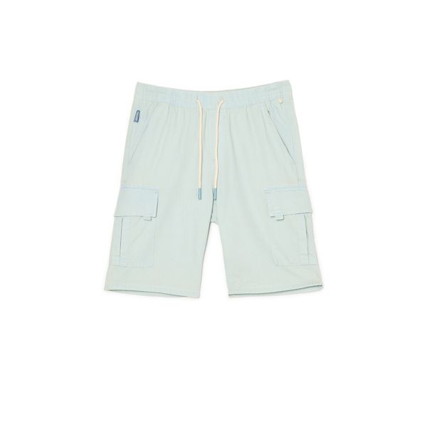 Cropp Cropp - Дънкови къси панталони - cин