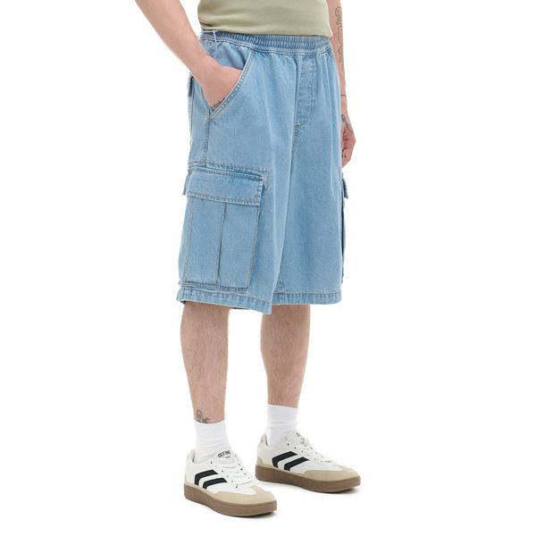 Cropp Cropp - Дънкови къси панталони - cин