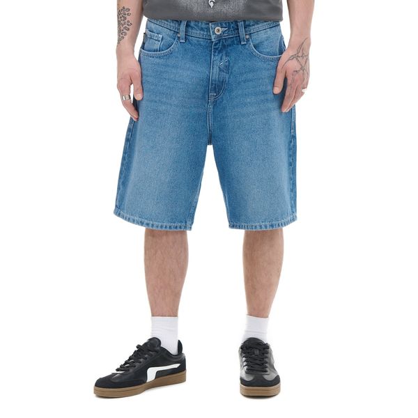 Cropp Cropp - Дънкови къси панталони - сини дънки