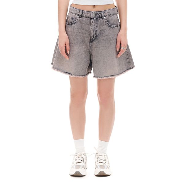 Cropp Cropp - Дънкови къси панталони - Светло сиво