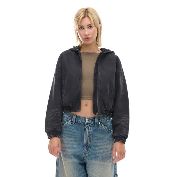 Cropp Cropp - Дънково яке - тъмносиво