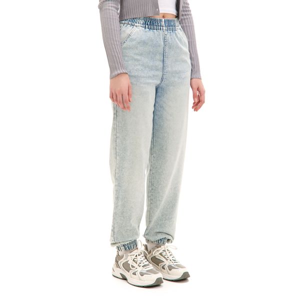 Cropp Cropp - Джогинг джинси - бледосиньо