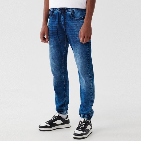 Cropp Cropp - Джогинг джинси - сини дънки