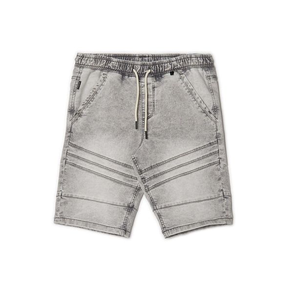 Cropp Cropp - Джогър дънкови къси панталони - Светло сиво