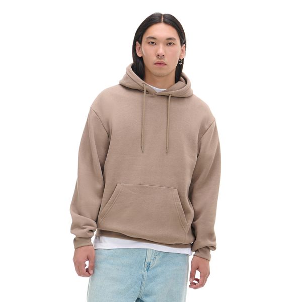 Cropp Cropp - Изчистен суитшърт с качулка - бежово