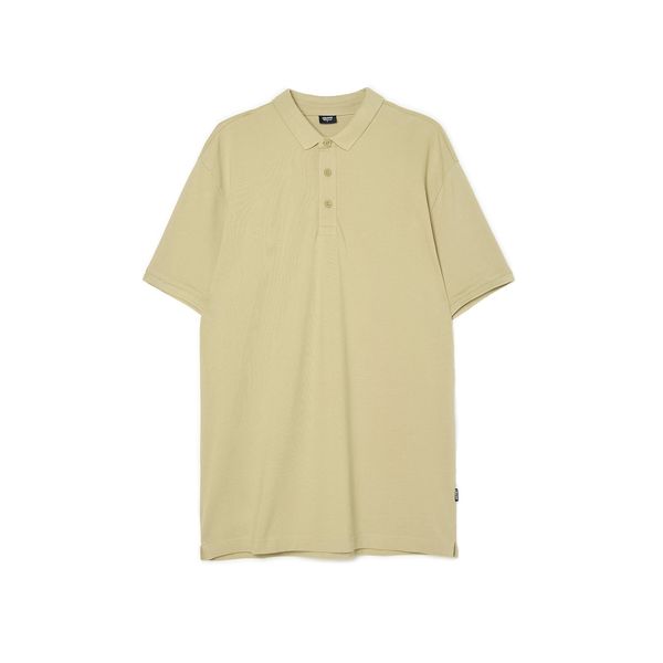 Cropp Cropp - Изчистена Поло - бежово