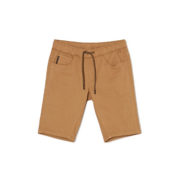 Cropp Cropp - Изчистени къси панталони - бежово