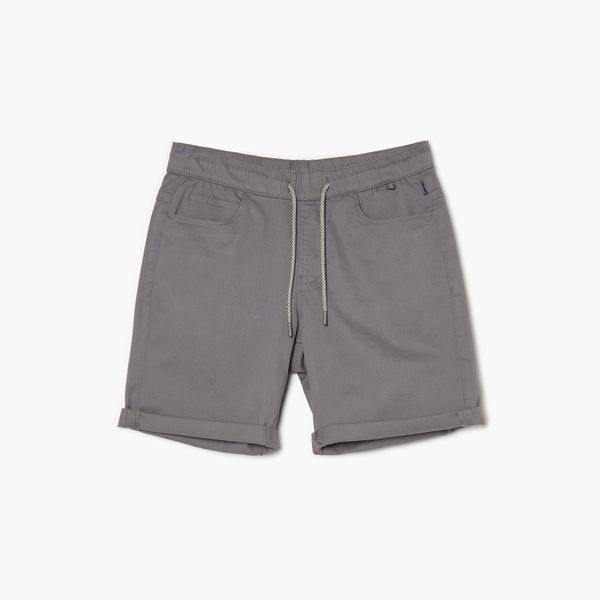 Cropp Cropp - Изчистени къси панталони - Светло сиво