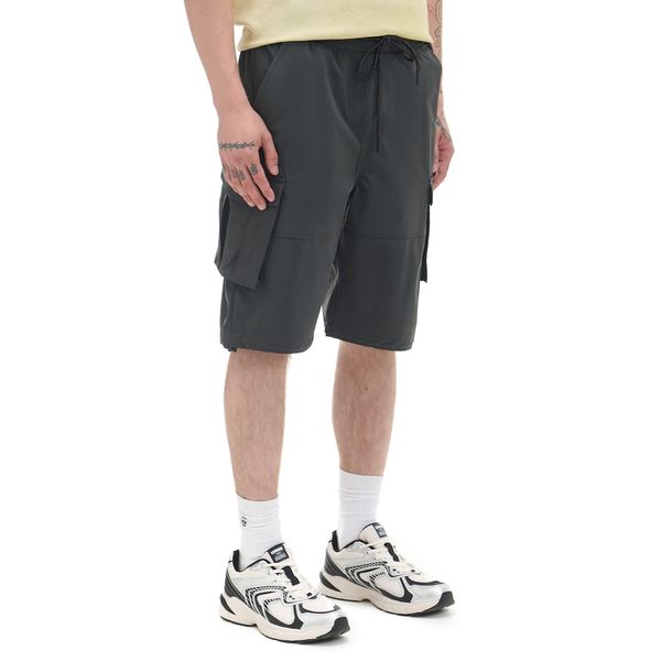 Cropp Cropp - Изчистени къси панталони - тъмносиво