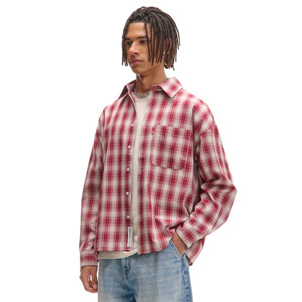 Cropp Cropp - Карирана риза - кестеняв