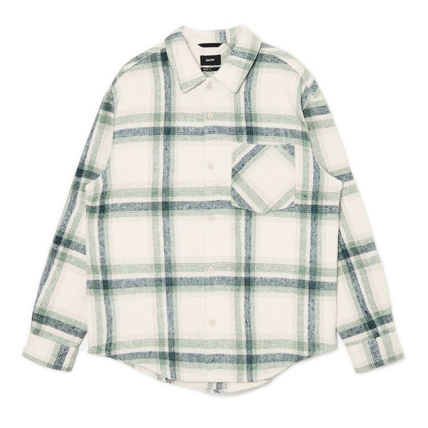 Cropp Cropp - Карирана риза - телесен цвят