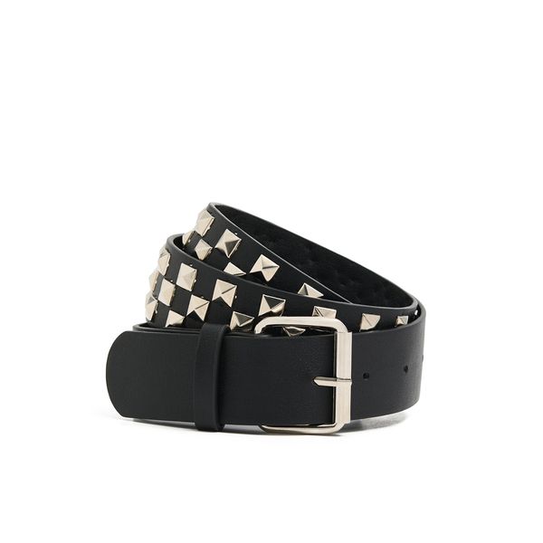 Cropp Cropp - Колан от изкуствена кожа - черeн