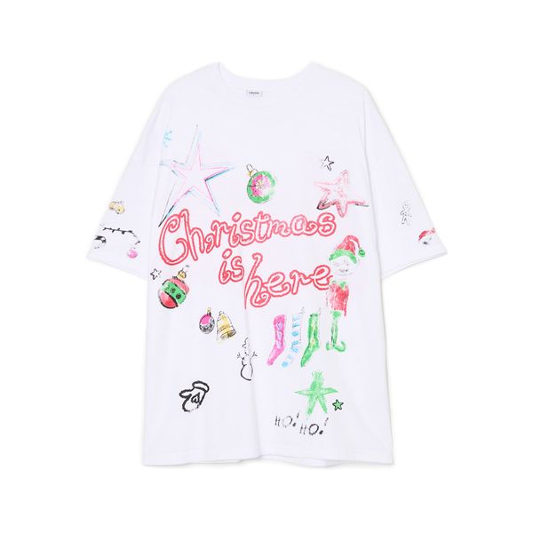 Cropp Cropp - Коледна блуза - бял