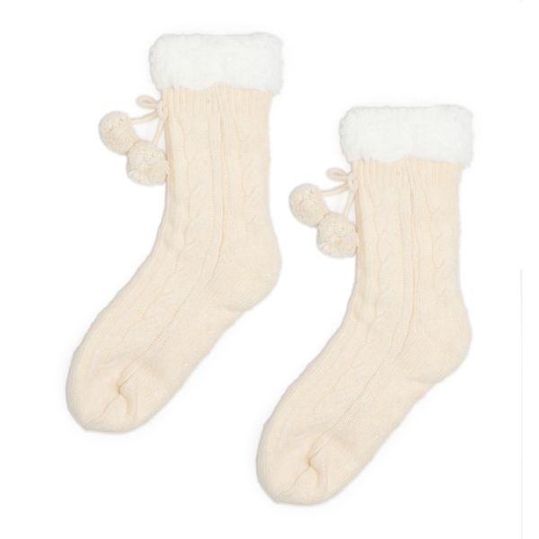 Cropp Cropp - Коледни чорапи - кремаво
