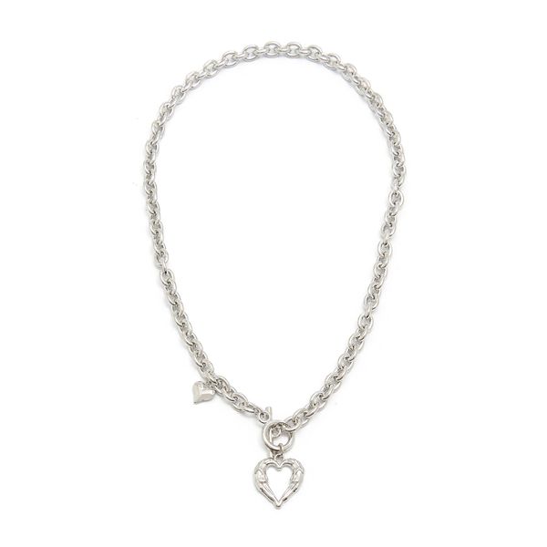 Cropp Cropp - Колие - сребърен