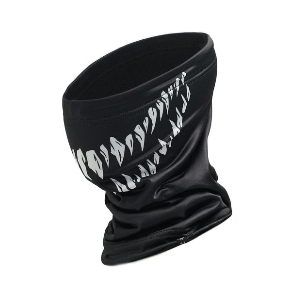 Cropp Cropp - Кръгъл шал с принт - черeн