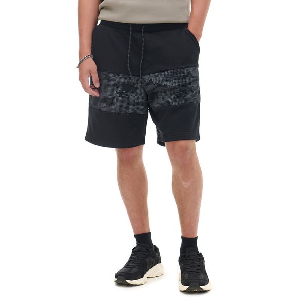 Cropp Cropp - Къси панталонки - черeн