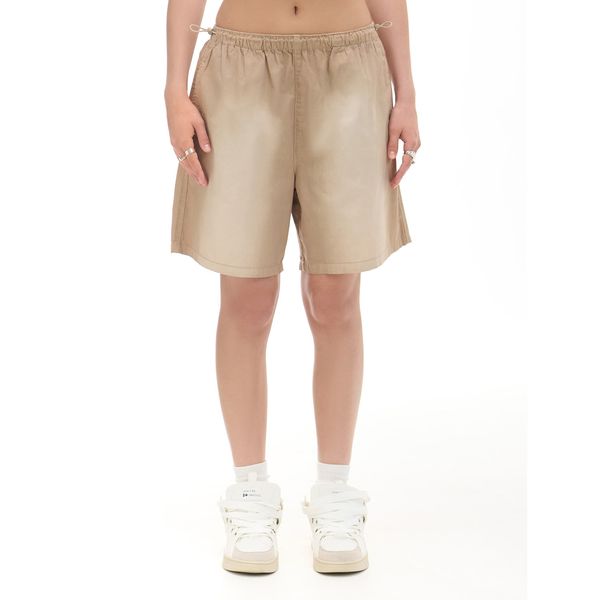 Cropp Cropp - къси панталонки - кафеникаво зелено