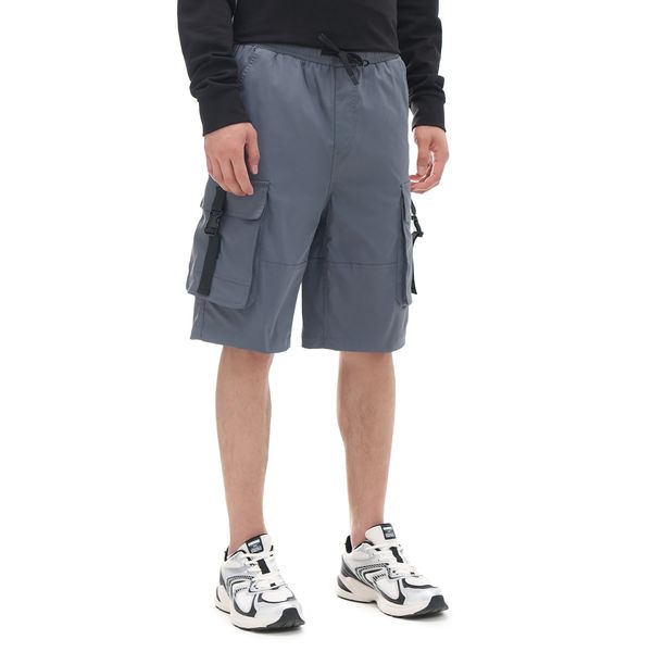 Cropp Cropp - къси панталонки - тъмносиво