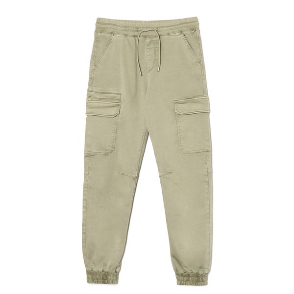Cropp Cropp - MEN`S TROUSERS - светломаслинено