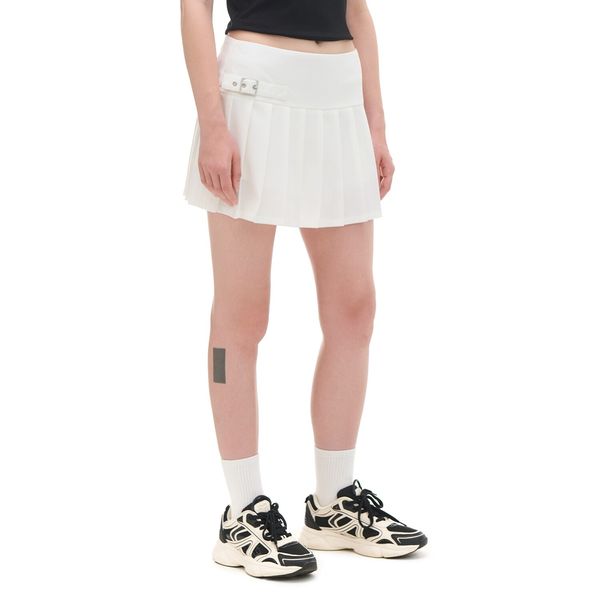 Cropp Cropp - Мини пола - бял