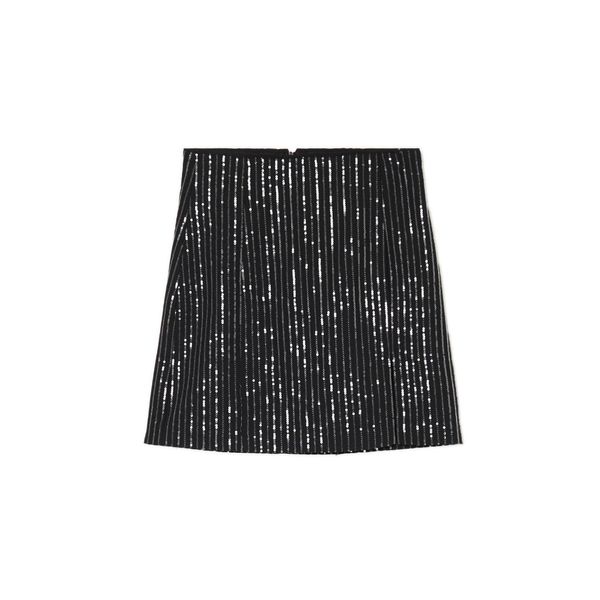 Cropp Cropp - Мини пола - черeн