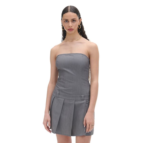 Cropp Cropp - Mini рокля - тъмносиво