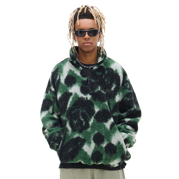 Cropp Cropp - Мъжка блуза - тъмнозелено