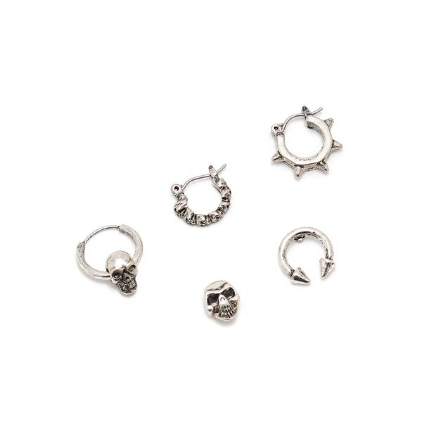 Cropp Cropp - Обеци - сребърен