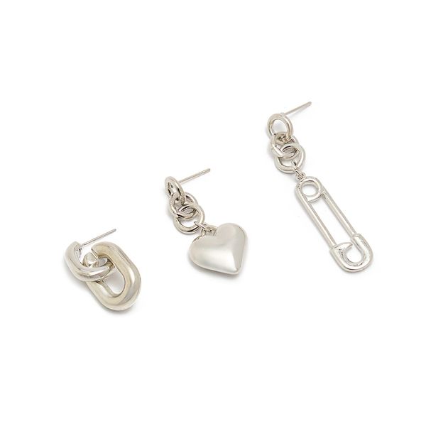 Cropp Cropp - Обеци - сребърен