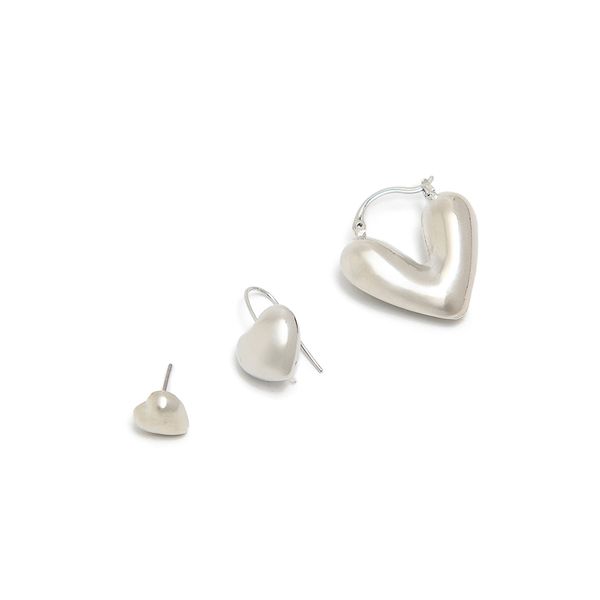 Cropp Cropp - Обеци - сребърен