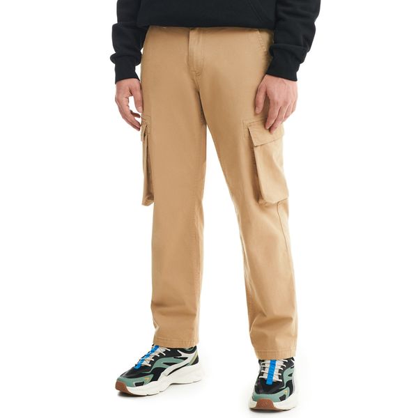 Cropp Cropp - Панталони - бежово