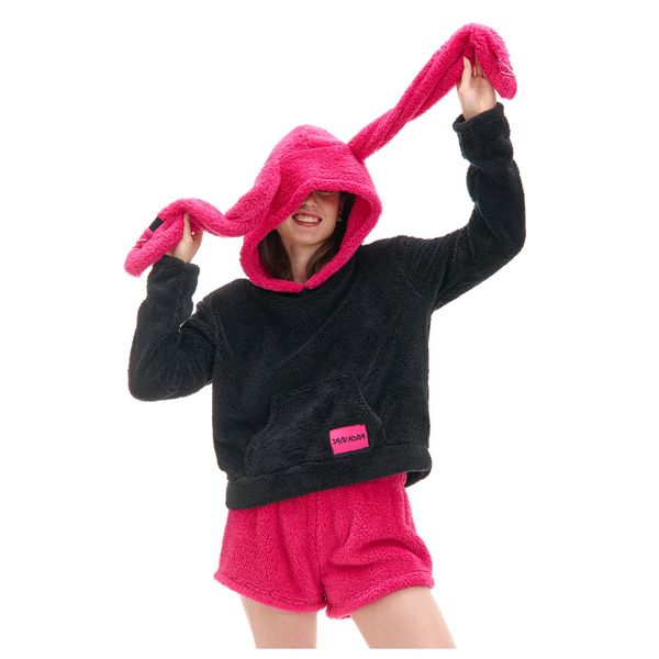 Cropp Cropp - Пижама от две части - черeн