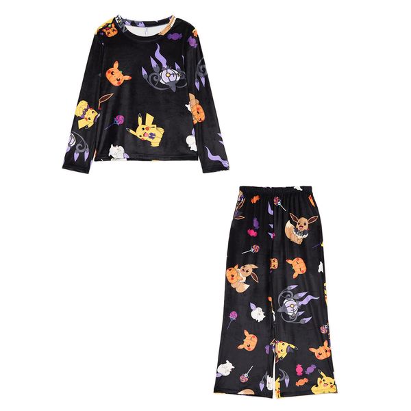 Cropp Cropp - Пижама от две части Pokémon - черeн