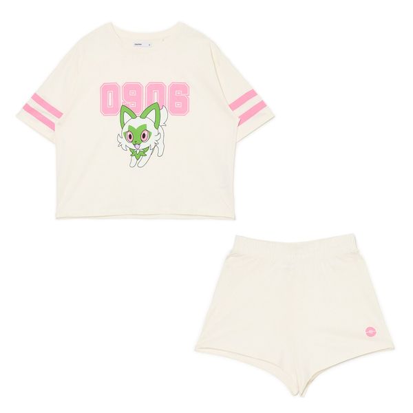 Cropp Cropp - Пижама от две части - телесен цвят