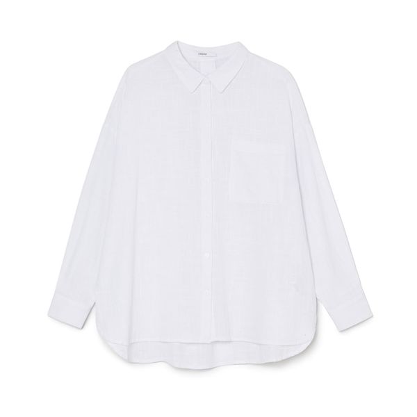 Cropp Cropp - Plain Oversized shirt - бял