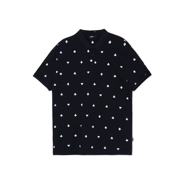 Cropp Cropp - Поло - черeн