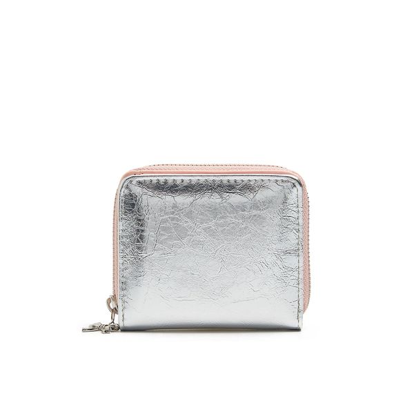 Cropp Cropp - Портфейл с шарки - сребърен