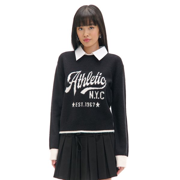 Cropp Cropp - Пуловер - черeн