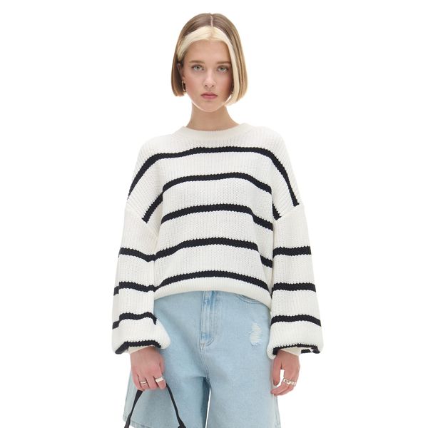 Cropp Cropp - пуловер - кремаво