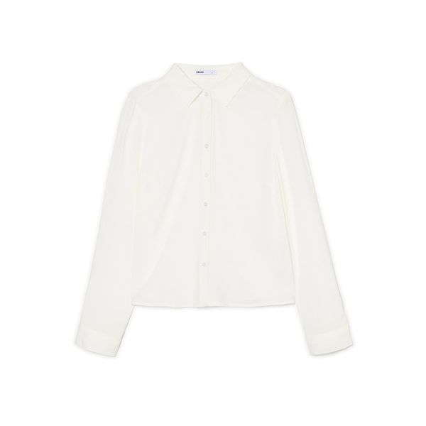 Cropp Cropp - Риза от вискоза - бял