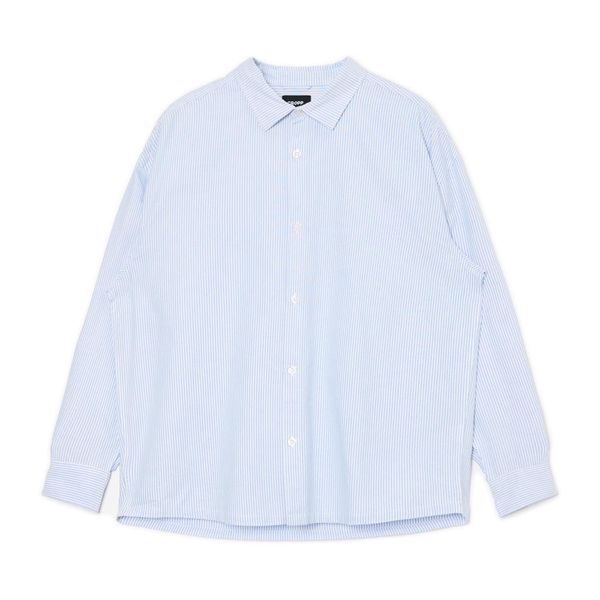 Cropp Cropp - Риза с цялостен принт - светлосиньо