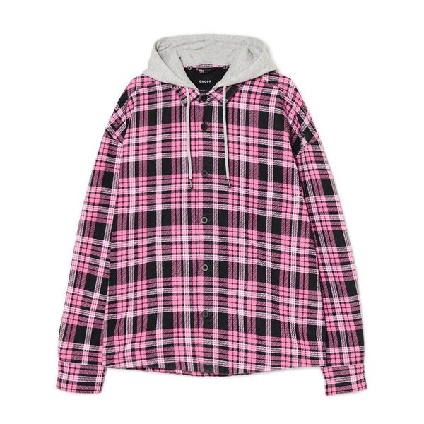 Cropp Cropp - Риза с качулка - розов