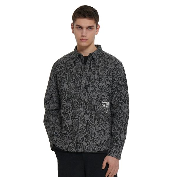 Cropp Cropp - Риза - тъмносиво