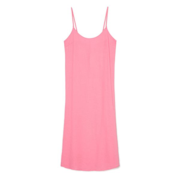 Cropp Cropp - Рокля с тънки презрамки - пастелнорозово