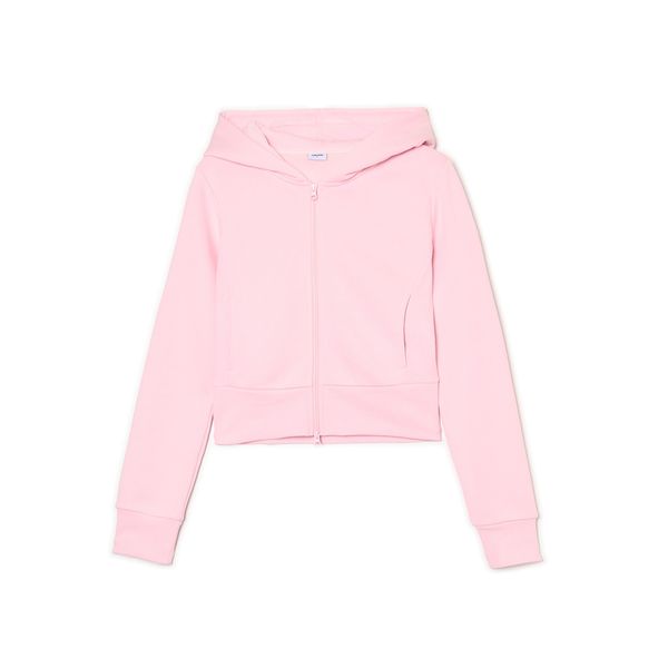 Cropp Cropp - Розова качулка - пастелнорозово