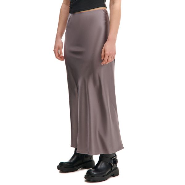 Cropp Cropp - Сатенена пола - тъмносиво