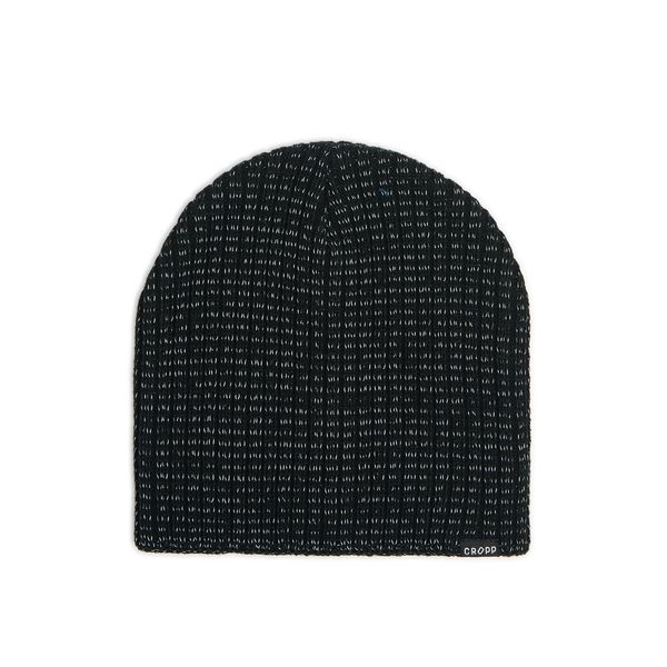 Cropp Cropp - Шапка beanie с апликация - черeн