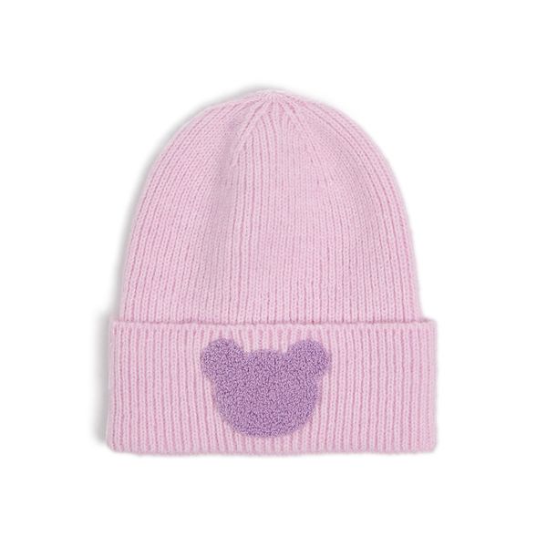 Cropp Cropp - Шапка beanie с нашивка - розов